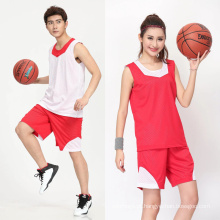 2017 tailândia unisex reversível OEM personalizado sublimação impressa basquete jersey uniforme de basquete men sportswear conjuntos